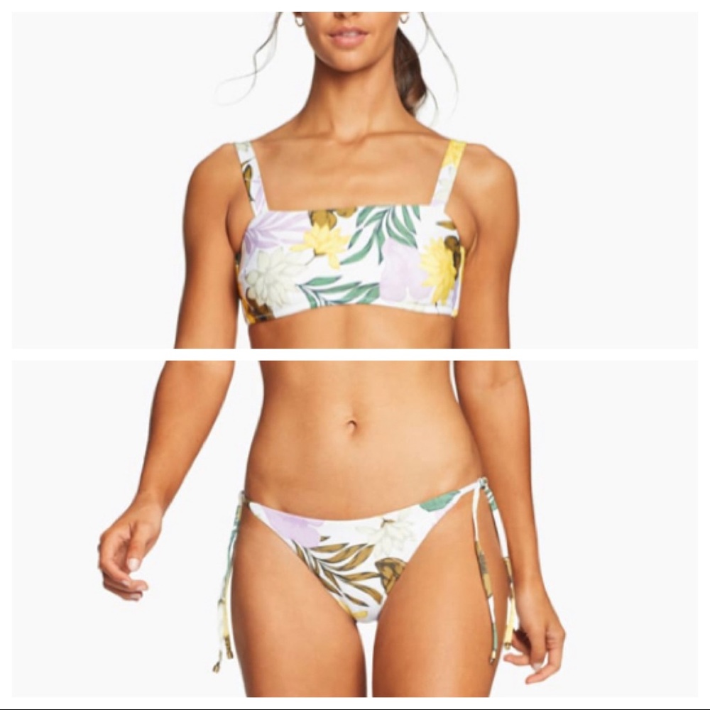 Vitamin A Soleil Floral Bikini Set, NWT